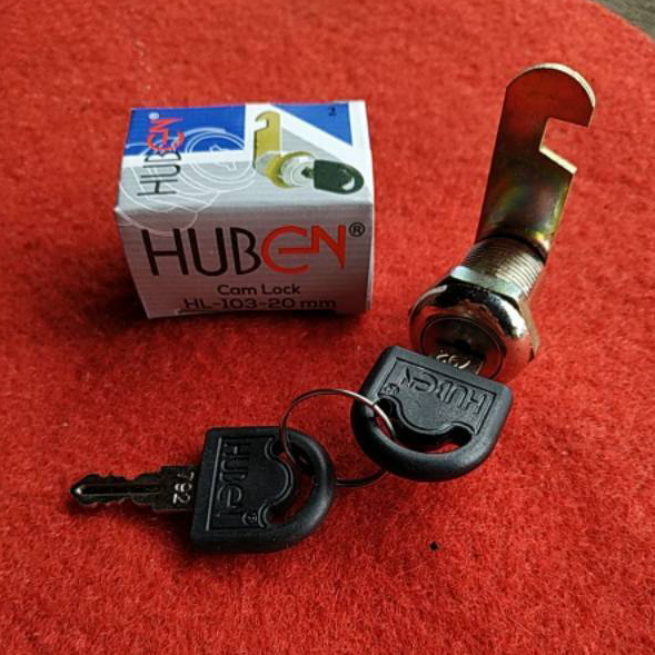Paling Popular Kunci Loker Kait Cam Lock Camlock 20 mm /Locker/Lemari / Box Panel / Box Motor  merk 