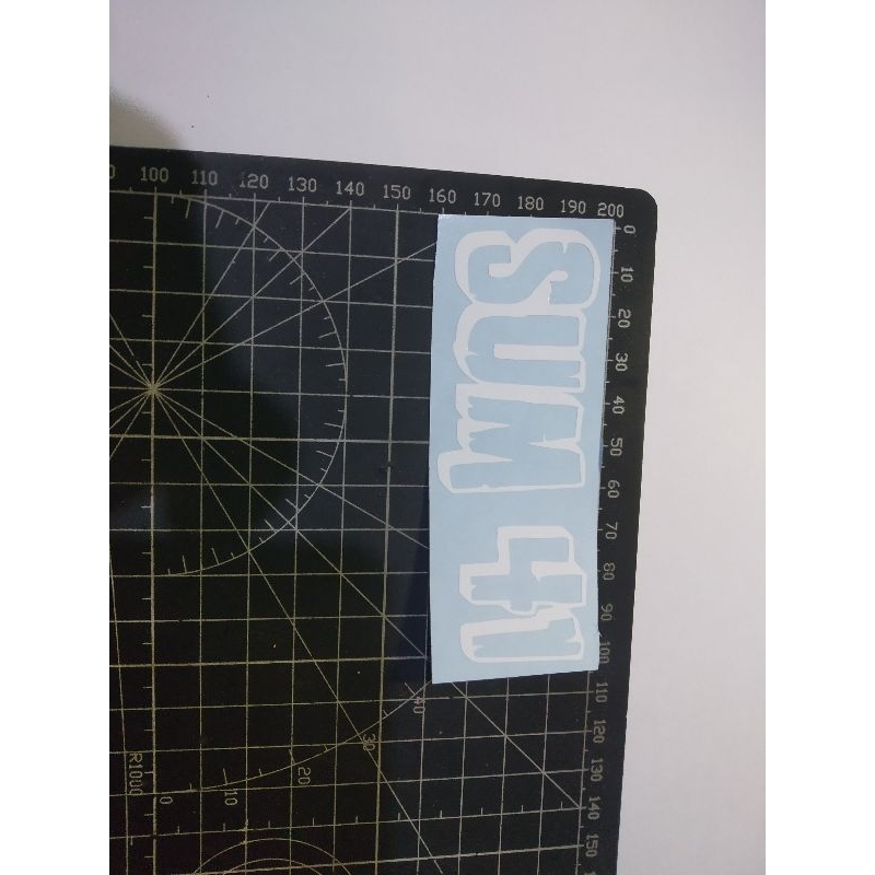 

cutting stiker sum 41