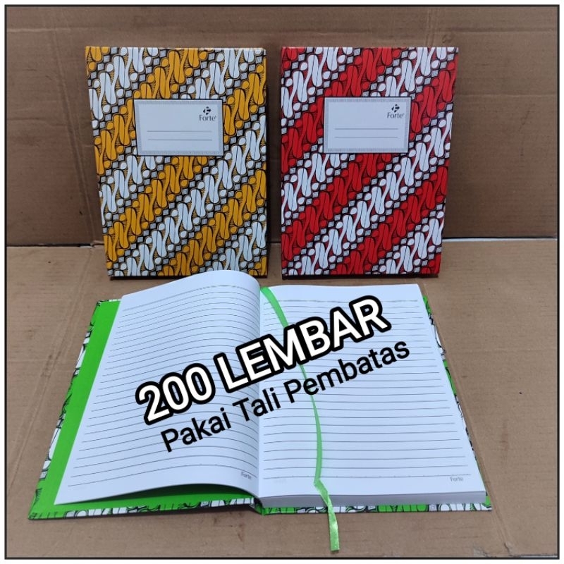 

1 Pcs Buku Tulis Kwarto 200 Lembar Cover Tebal ( 5 Pilihan Warna )