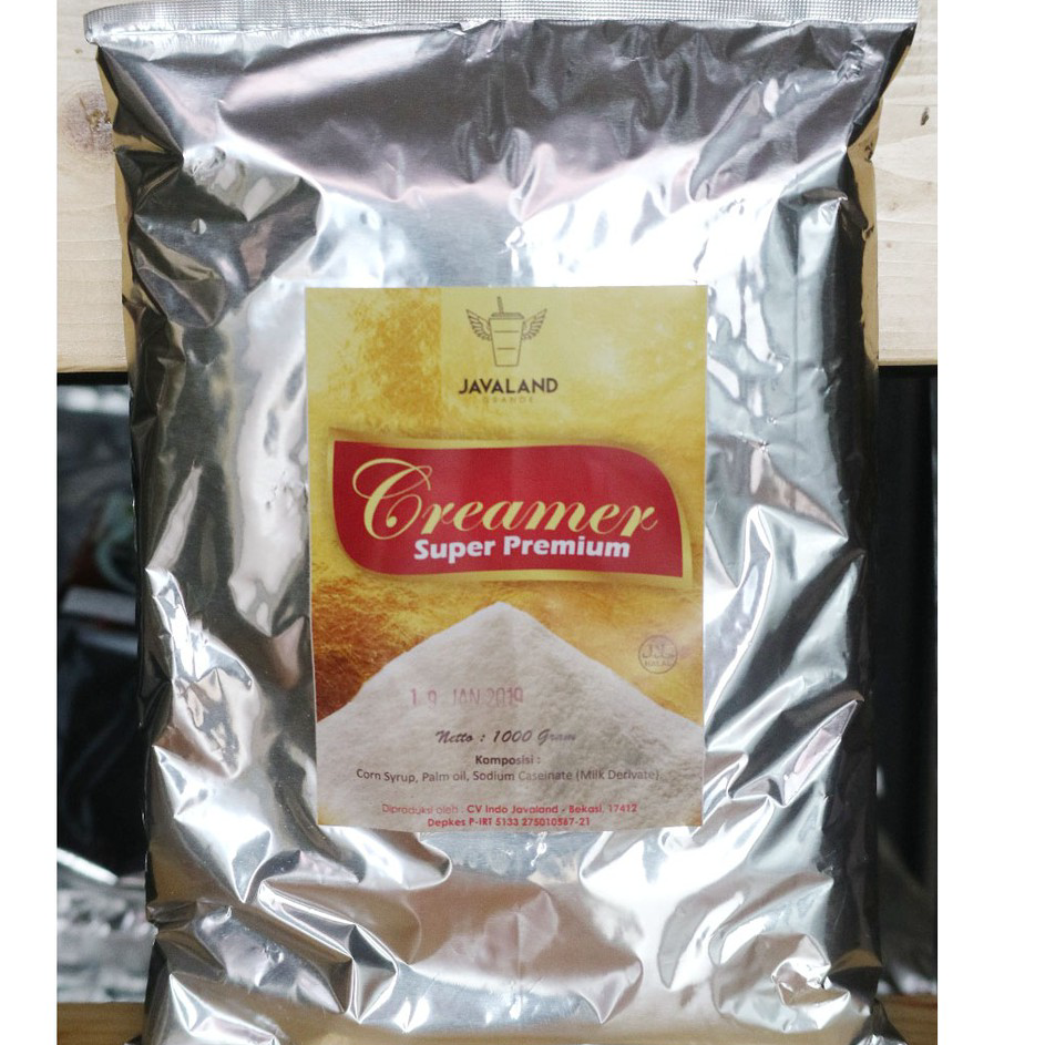 

BZMF3723 Terlaku... Javaland Bubuk Creamer / Krimer 1Kg - Super Premium | Non Dairy | Creamy Café