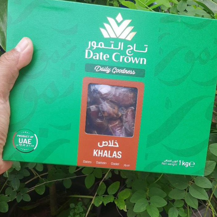 

MRHZ7841 5.5 COD Kurma Date Crown Khalas / Kholas 1kg exp des 2024
