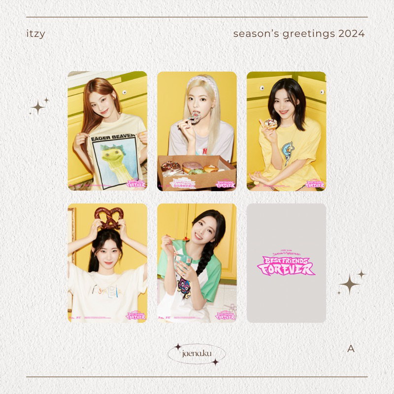 [ITZY] PHOTOCARD SEASON’S GREETINGS 2024 ITZY