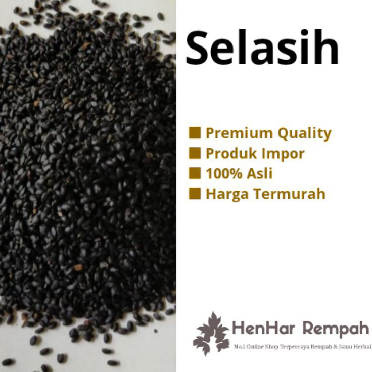 

NYBB0249 7.7 Termurah!!! 100 gram Biji Selasih / basil seed kualitas bagus impor