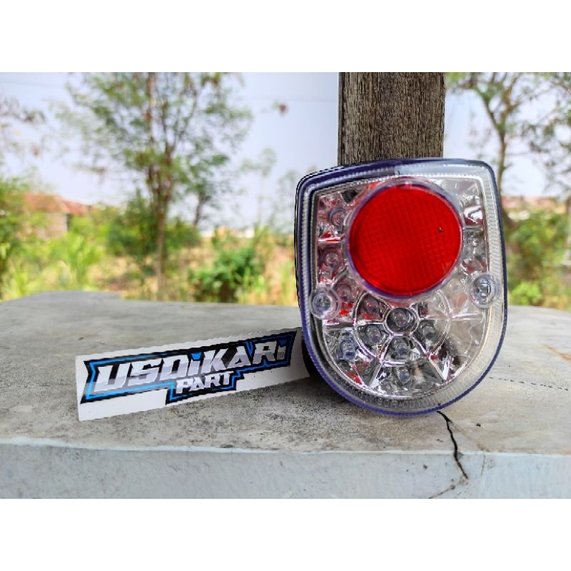 STOPLAMP ASSY HONDA C 70 LED IMPORT STOP LAMP HONDA C70 LED stoplamp c70 classic LED stop lamp honda