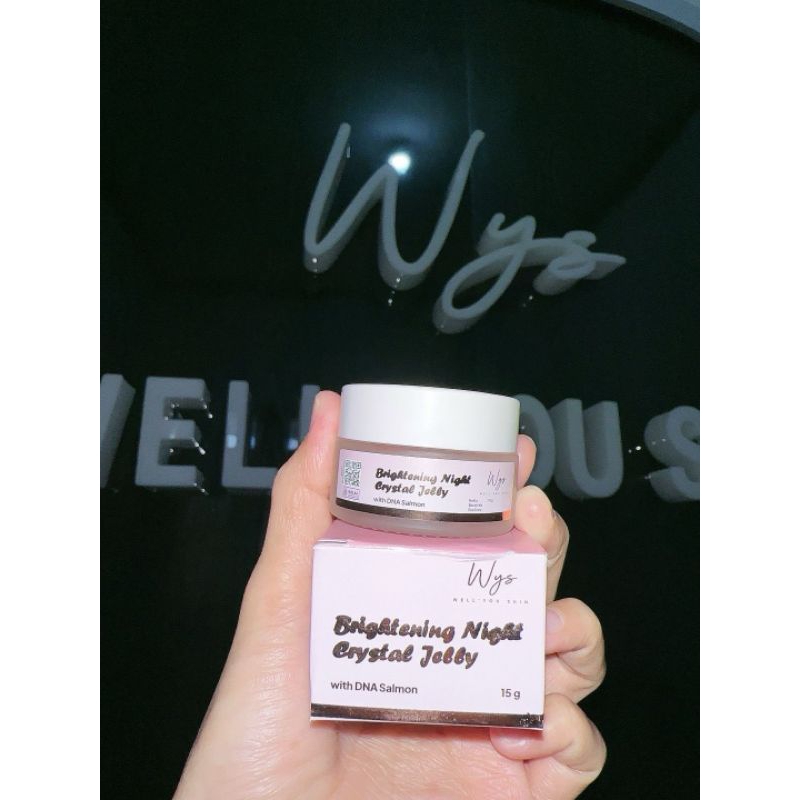 WYS Brightening Night Crystal Jelly with DNA salmon