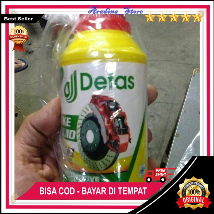 Original Minyak Rem Motor Beat Fi 300ML FDX Brake Fluid Dot 3 Cakram Tromol Abs Motor Oli Oil Perlen