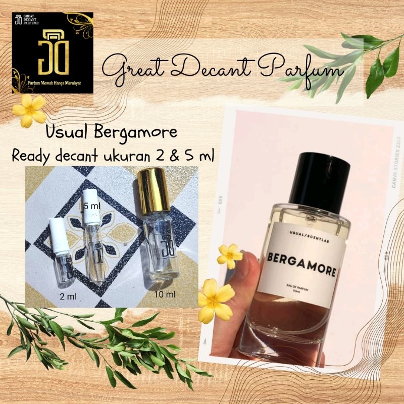 Usual Scentlab Bergamore Parfum decant