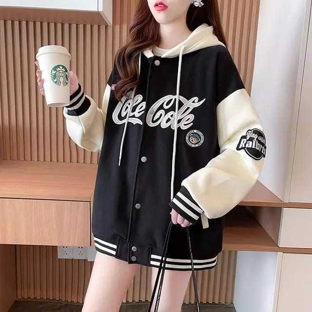 COLE COLE BASEBAL JAKET VARSITY HOODIE