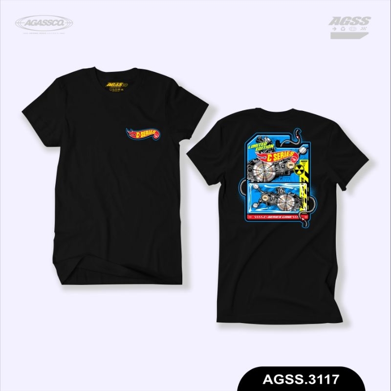 T-SHIRT C-SERIES / KAOS HOOTWELS / KAOS AGASSCO