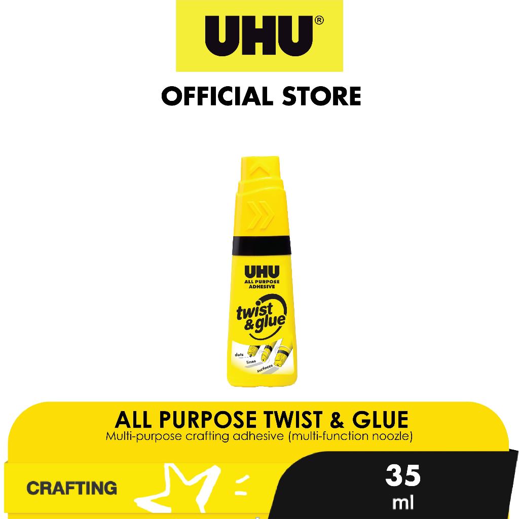 

Lem Prakarya UHU Twist & Glue 35ml