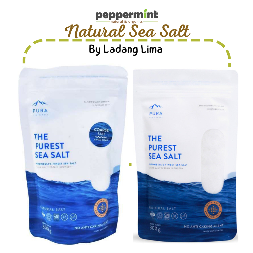 

Pura Sea Salt (300 gr) / Garam Laut Natural Organik