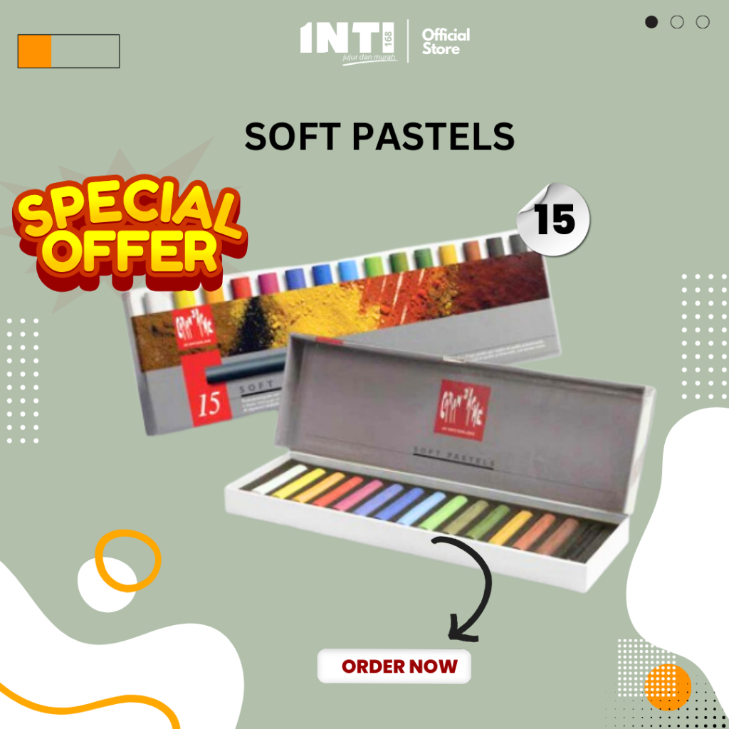 

CRAYON CARANDACHE NEOCOLOR Soft Pastel 15 Colour - Soft Dry Pastels