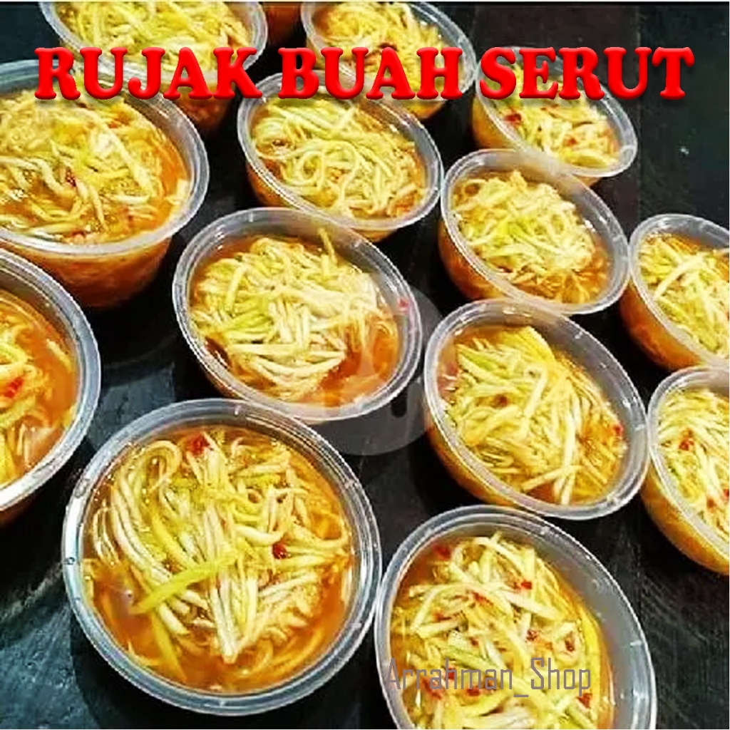 Rujak Serut - Rujak Buah Serut Segar Hot Fresh