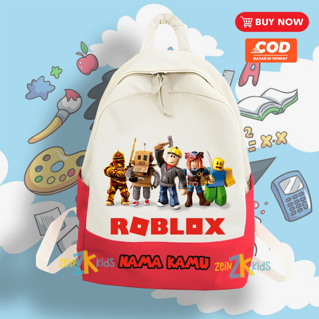 Tas Anak Roblox / Ransel Anak TK PAUD Roblox