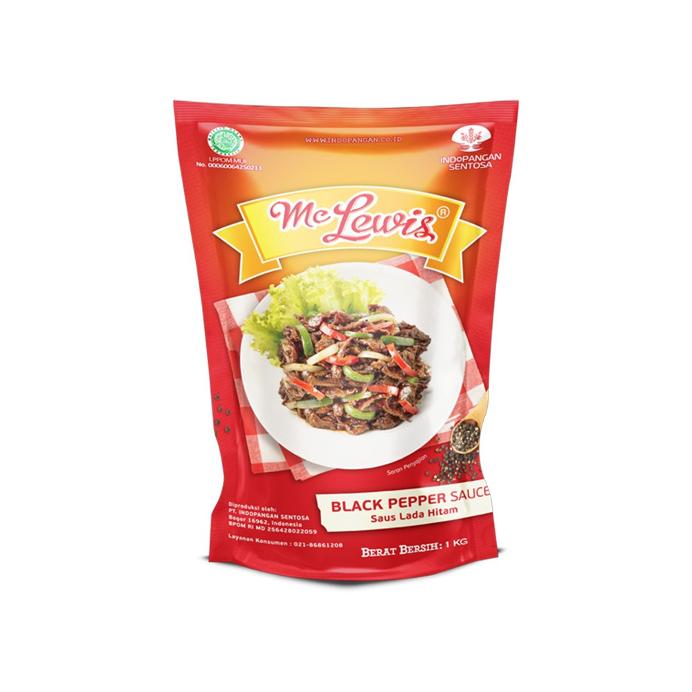 

Mc Lewis Blackpepper Sauce - 1Kg
