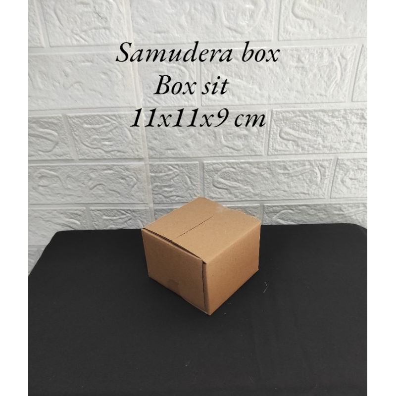 

kardus karton box uk 11x11x9 cm ST singgle wall polos