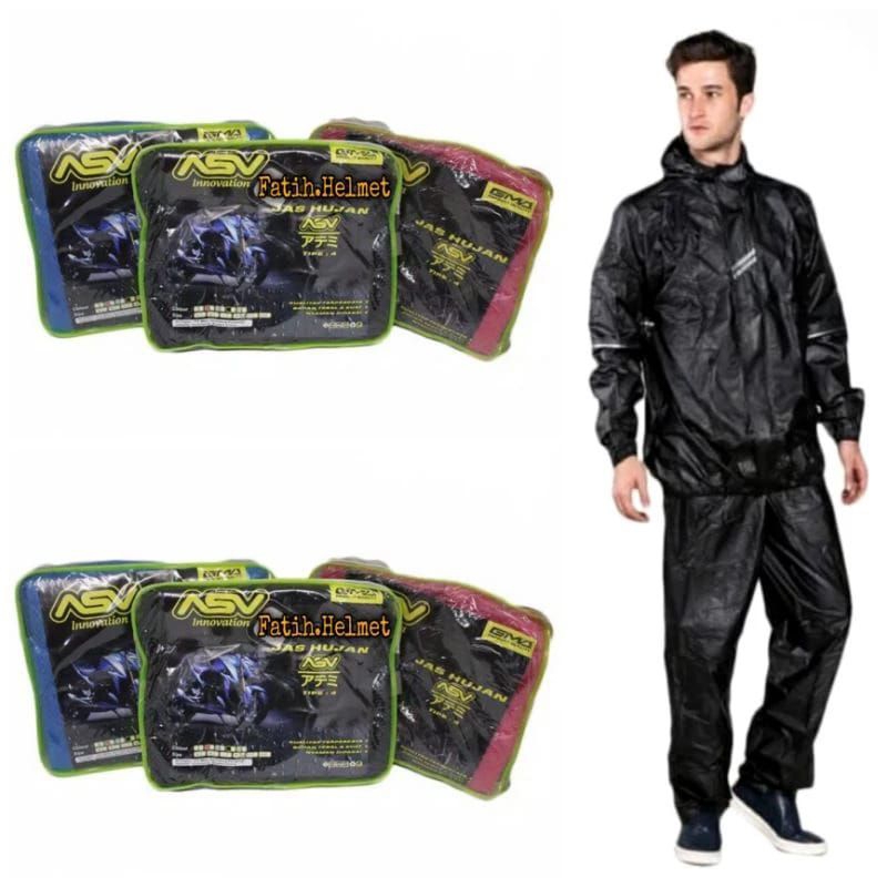 JAS HUJAN Stelan ASV Karet Carbon