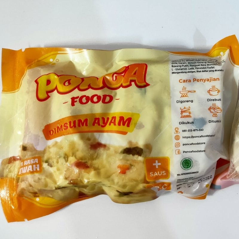 

DIMSUM AYAM PONCA ISI 8 + SAUS DIMSUM