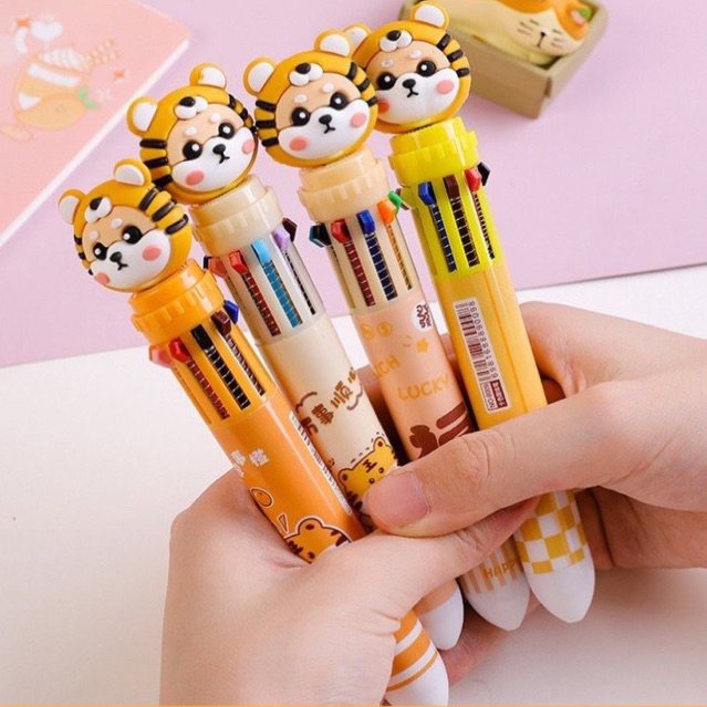 

[CUTIE BABY] Bolpoin 10 in 1 Karakter Lucu