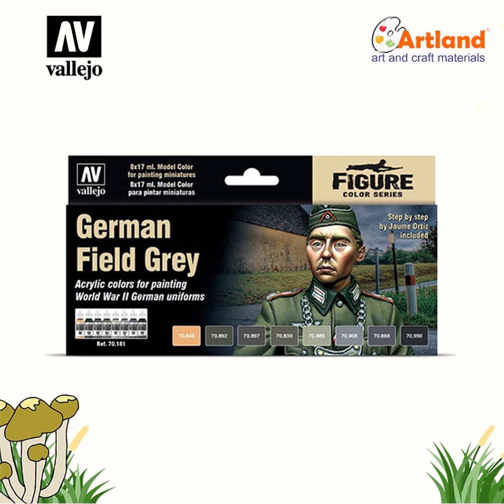 

Vallejo Model Color Set 17ml : German Field Grey 70181