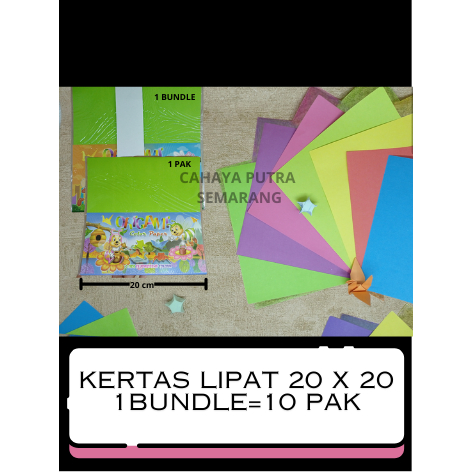 

KERTAS LIPAT 12X12 / 14X14 / 16X16 / 20X20