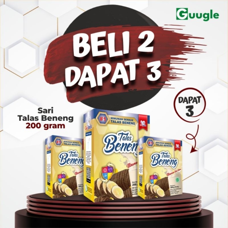 

(BELI 2 GRATIS 1) Talas Beneng - Minuman Serbuk Instan Sari Talas Beneng Go Jack 200gr