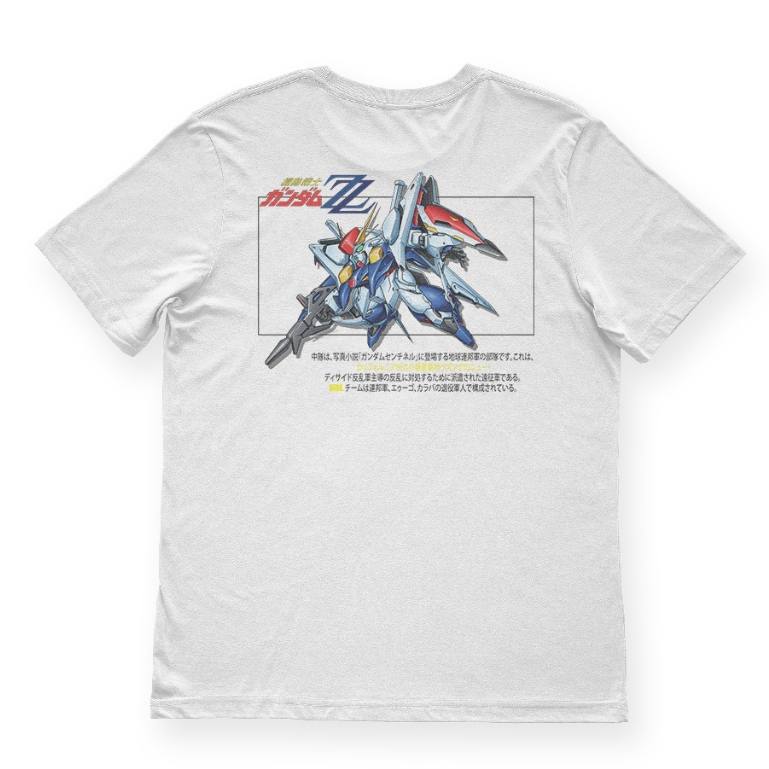 KAOS GUNDAM ALFA FORCE TAUR TSHIRT BAJU COTTON COMBED