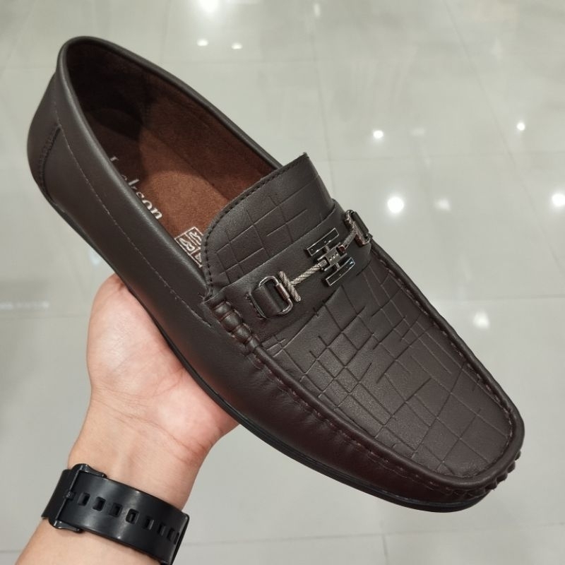 Jackson Ori Sepatu Pria Moccasin Slip On Super Keren Matahari