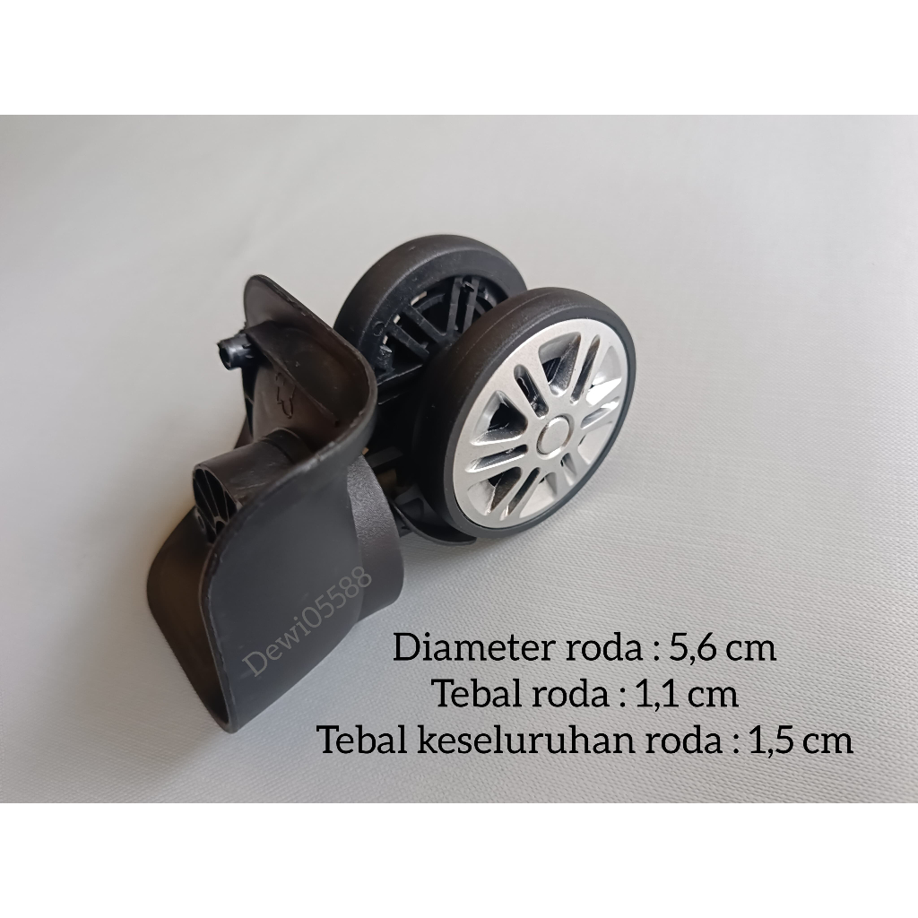 RODA KOPER, RODA DOUBLE WHEEL, RODA PUTAR 360