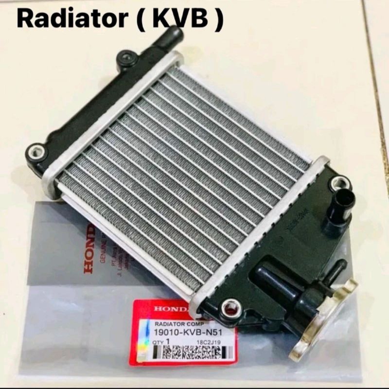 Radiator Buat Motor Vario 110 Karbu, Vario 110 Old / Lama, Vario 110 Techno, Vario Karbu. Kode KVB