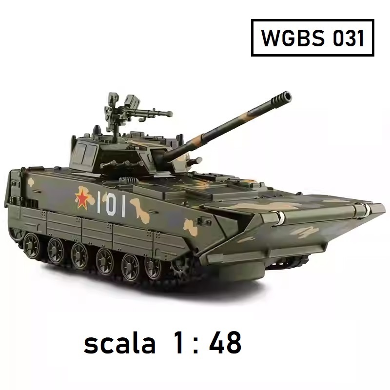Diecast Military Tank  Amphibi WGB-031