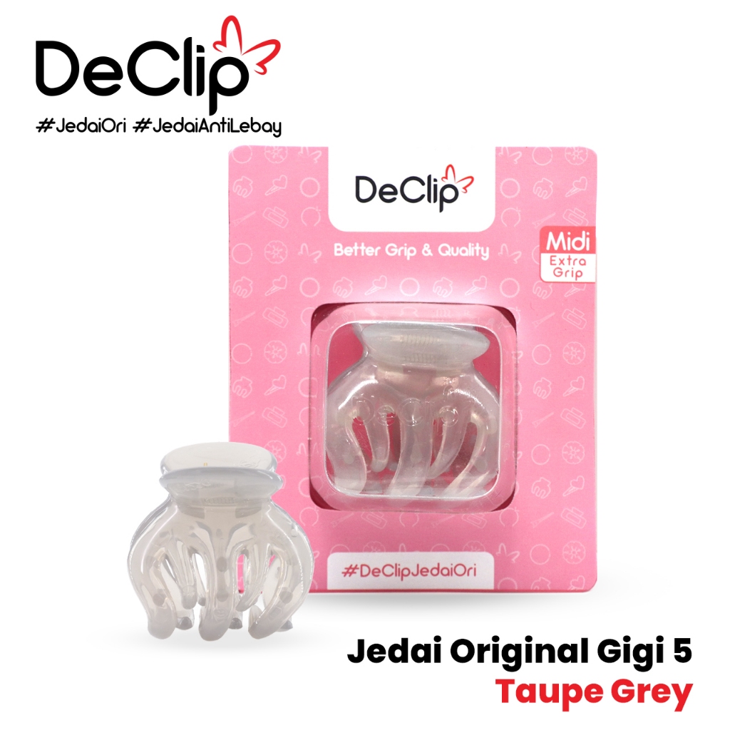 Jedai Bangkok Declip Original Gigi 5 ukuran 5cm Warna Jelly