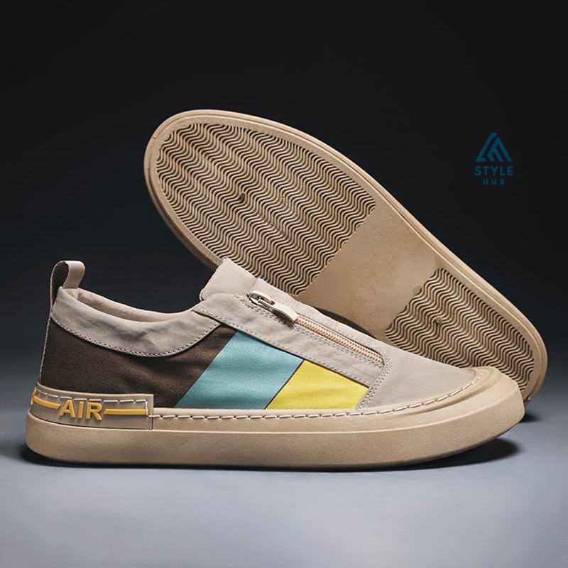 StyleHub Coffee Obsession | Sepatu Joemen Casual Pria - Sneakers Santai Kasual F888