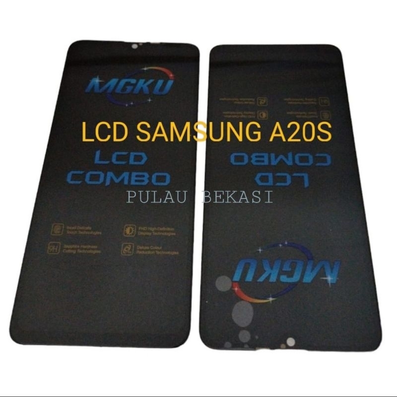 LCD TOUCHSCREEN SAMSUNG A20S - LCD FULLSET SAMSUNG A20S A207F ORIGINAL OEM