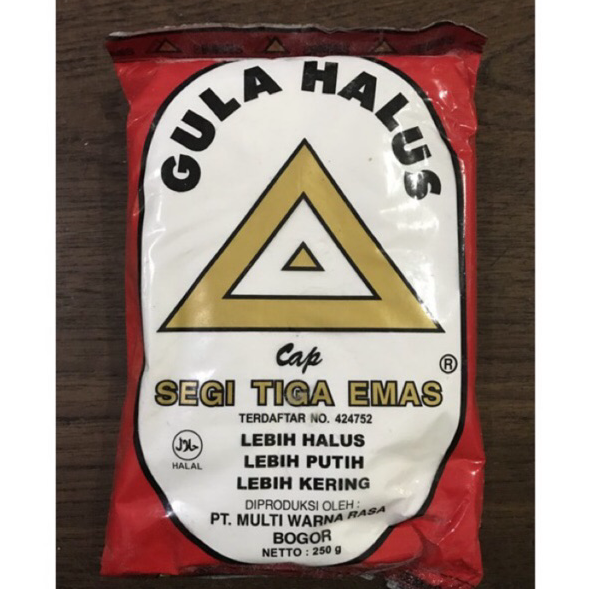 

Kirim Langsung Gula Halus Cap Segitiga Emas 250gr Baru