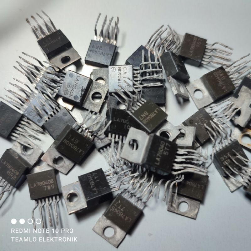 IC VERTICAL VERTIKAL LA78040 CABUTAN ORIGINAL MENGKILAT