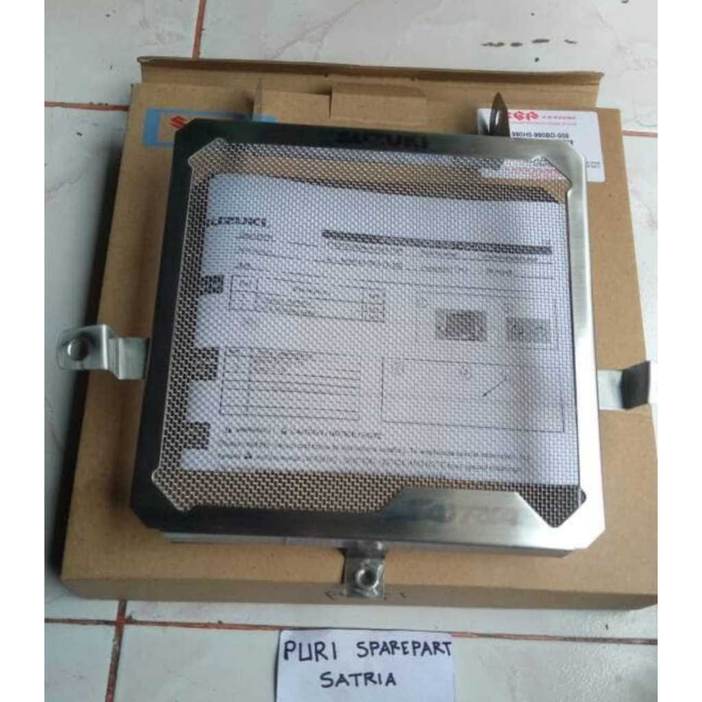 Cover Tutup Radiator Motor Suzuki Satria Fu Injeksi Satrua FuFi Original SGP