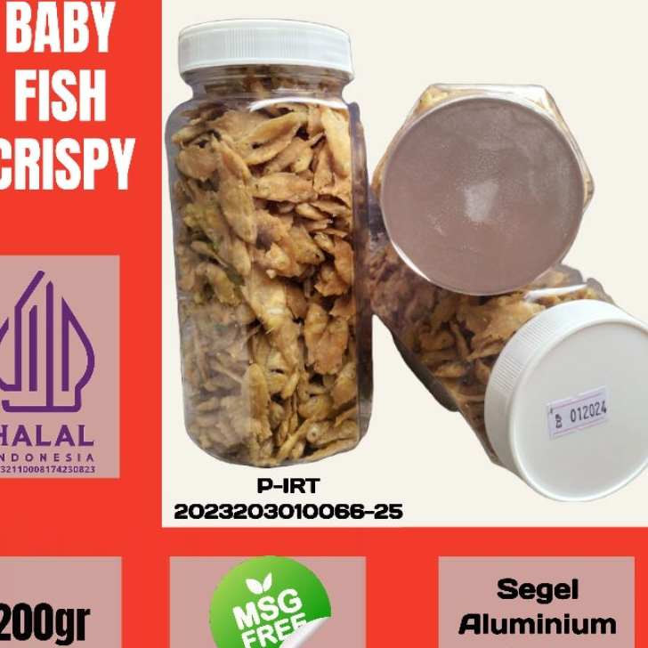 

Terkini Baby Fish | Baby Fish Crispy | Baby Fish Ikan Nila Goreng Crispy 200gr