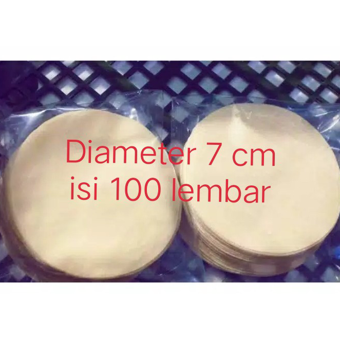 

☍☌✵❂ Kulit dimsum,100 lembar/pack 7 cm