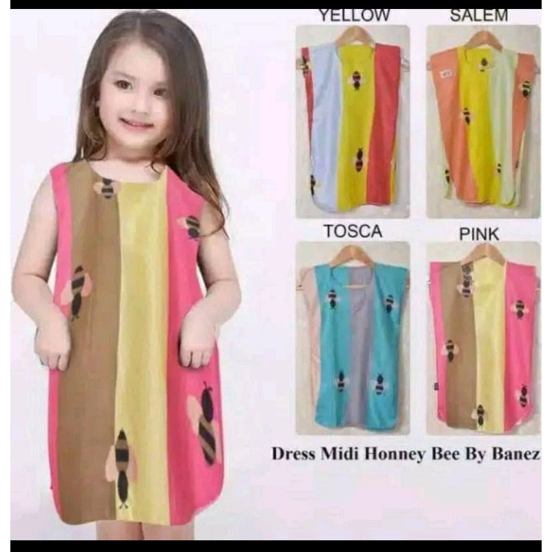 [10pcs] Midi Anak/ Daster Midi Anak/ Paket Daster Midi Anak/ Paket Midi Anak