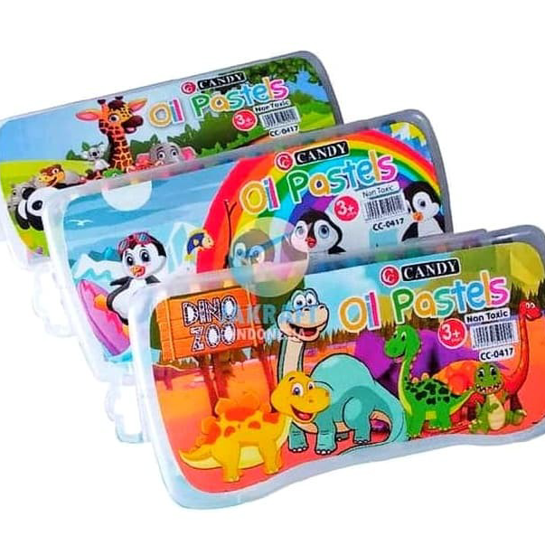 

Jual Hello Crayon Oil Pastels "Hello Candy" | Promo TS