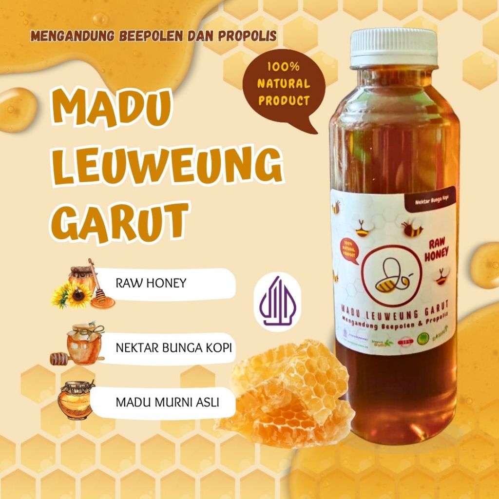 

Madu Hutan Murni Asli Leuweung Garut Nektar Bunga Kopi
