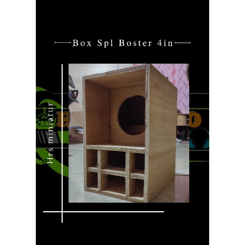 Box Spl Boster 4in