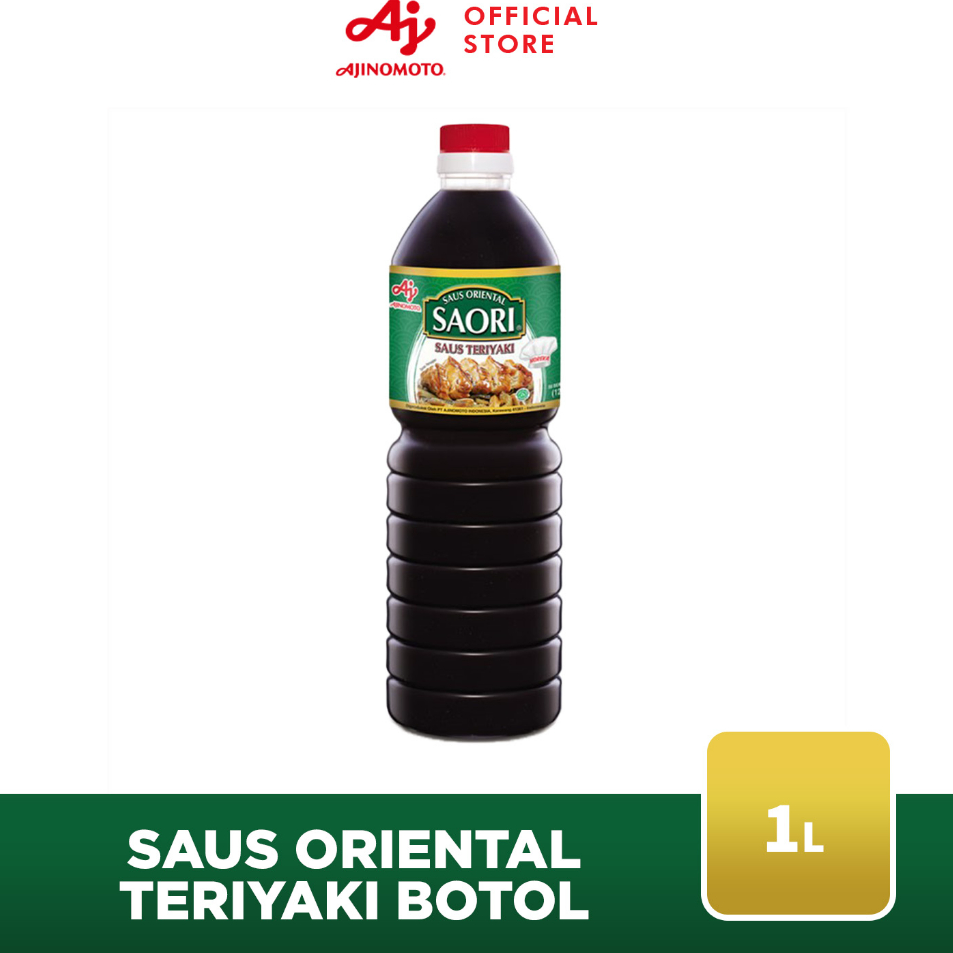 

Murah Banget SAORI® Saus Oriental Teriyaki Botol 1L