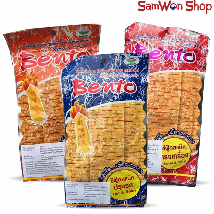 

Hot Sale JUHI BENTO SQUID THAILAND 20 GRAM - SNACK CEMILAN CUMI INSTANT ➜♪✲❊