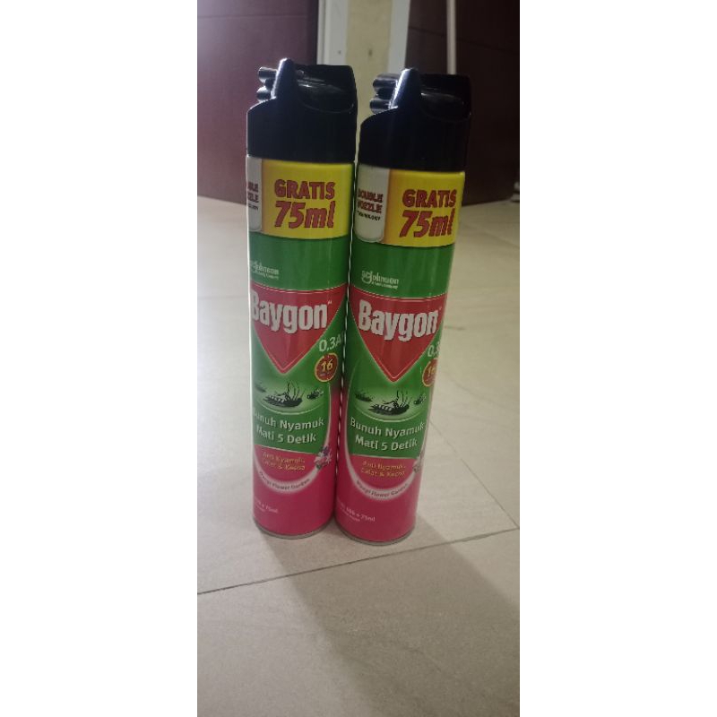 Baygon 600ml obat nyamuk semprot