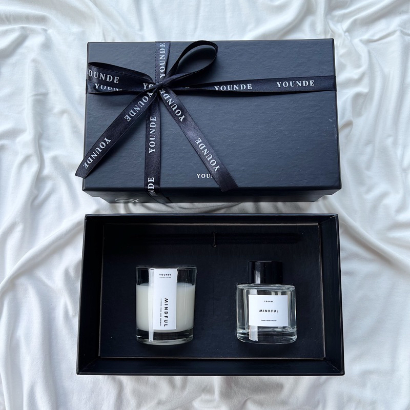 

HAPPY - GIFTBOX HAMPERS KADO CANDLE+DIFFUSER