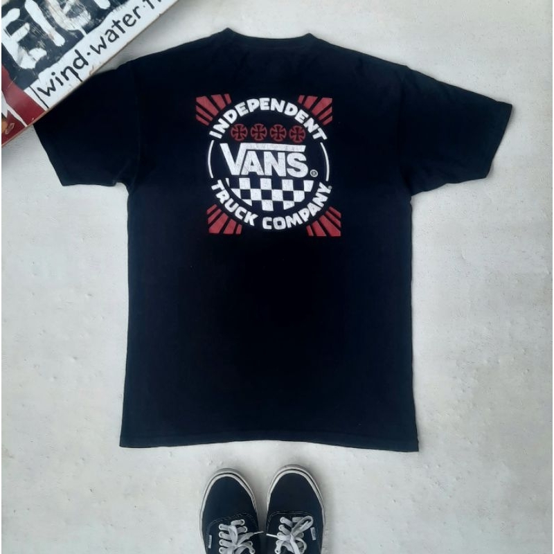 kaos vans x independent #originalsecond