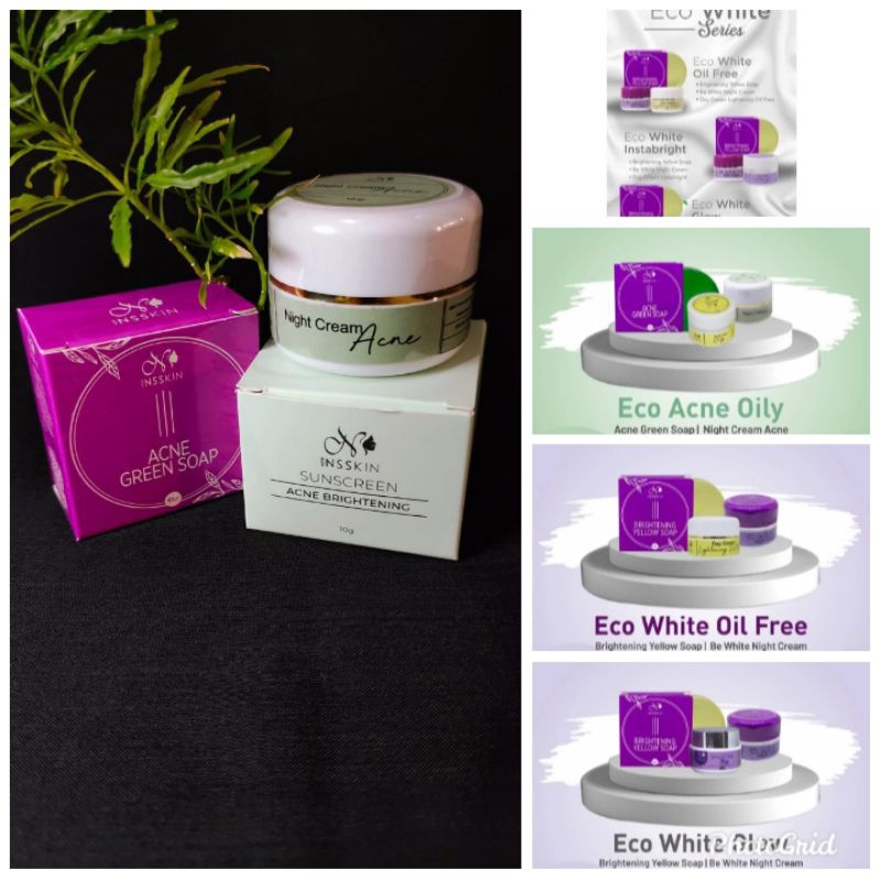 PAKET ECO NEW NSSKIN/ PAKET HEMAT SKINCARE BPOM