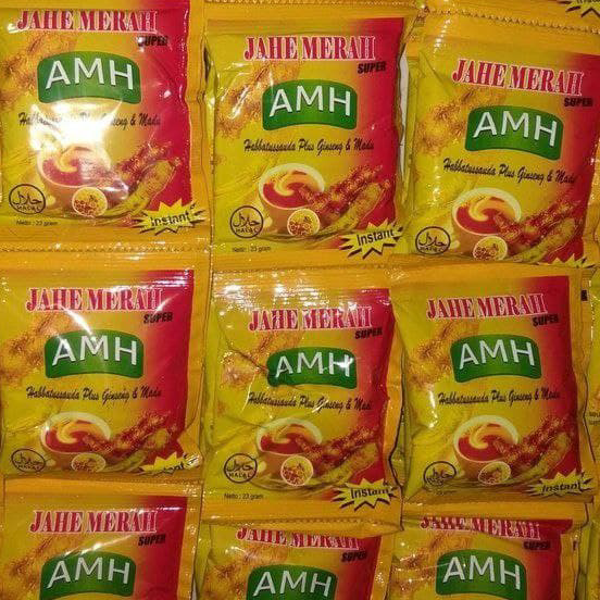 

Terupdate PROMO!!! Jahe merah SUPER AMH BPOM Iklan Sule Original /RENCENG isi 10 SCH, JAHE RATU LEBAH isi 12 Sachset, Promo,Termurah Stock Banyak